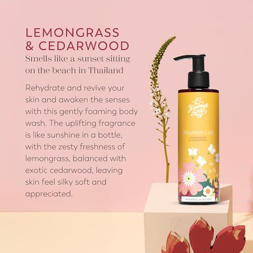 Lemongrass & Cedarwood Vegan Shower Gel, 8.5 fl oz - Image 2