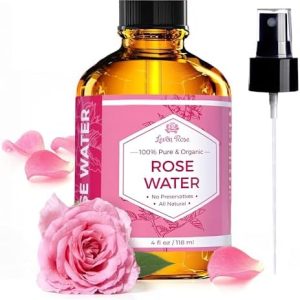 Leven Rose Organic Moroccan Rose Water Spray 4 oz