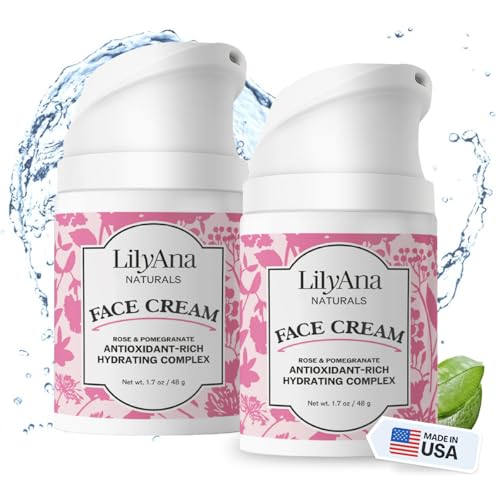 LilyAna Naturals Face & Neck Moisturizer ? 2 Pack