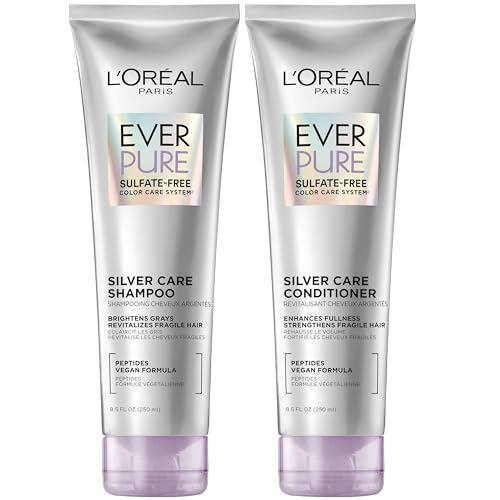 L?Oreal EverPure Silver Care Shampoo & Conditioner Set