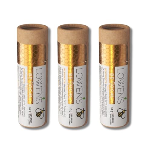 Lowen?s Organic Eco-Friendly Lip Balm ? 3 Pack, 10g