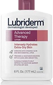 Lubriderm Advanced Therapy Lotion, Vitamins E & B5, 6 oz