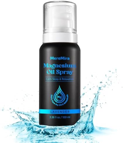 Magnesium Oil Spray with Lavender for Muscle Relief, 3.38 oz