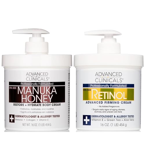 Manuka Honey Hydrating & Retinol Firming Cream Set