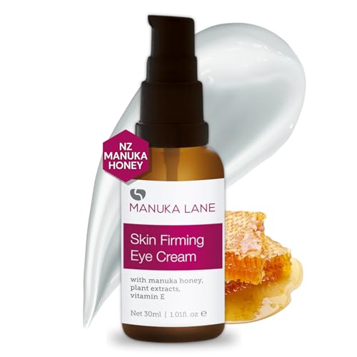 Manuka Lane 0.5 oz Eye Cream with Honey, Eyebright, and Vitamin E for Intense Hydration