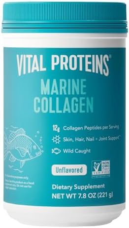 Marine Collagen Peptides Powder for Skin, Hair & Joints