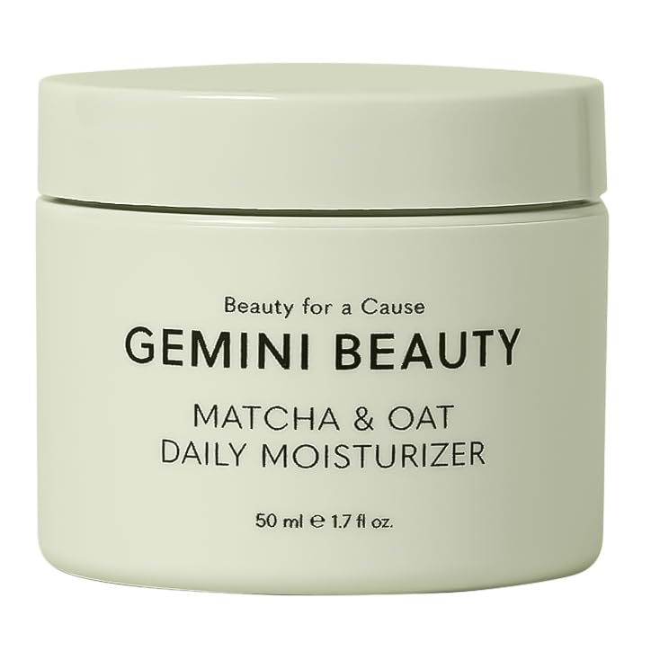 Matcha Oat Green Tea Face Moisturizer 1.7 Fl Oz for Hydrated Nourished Skin
