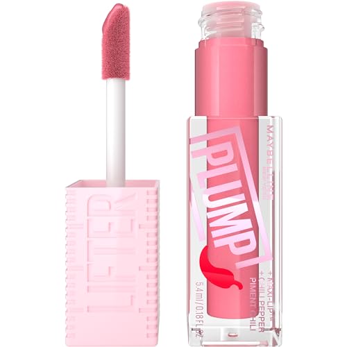 Maybelline Lifter Plump Gloss, Blush Blaze, Sheer Pink