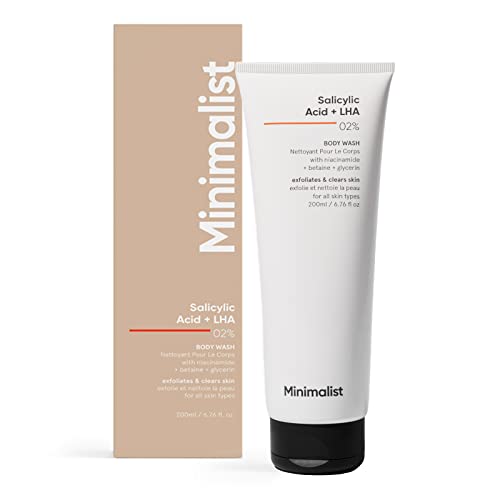 Minimalist 2% Salicylic Acid Body Wash, 200ml, Unisex