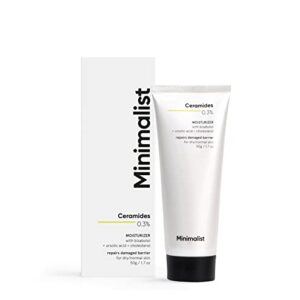 Minimalist Ceramide Bisabolol Moisturizer for All Skin Types
