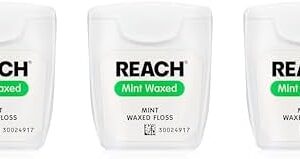Mint Waxed Dental Floss 100 Yards, 3 Pack