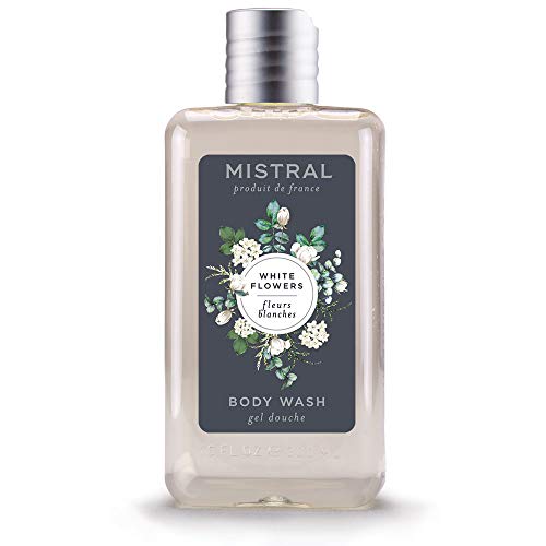 Mistral Organic Aloe Olive Body Wash with White Flowers