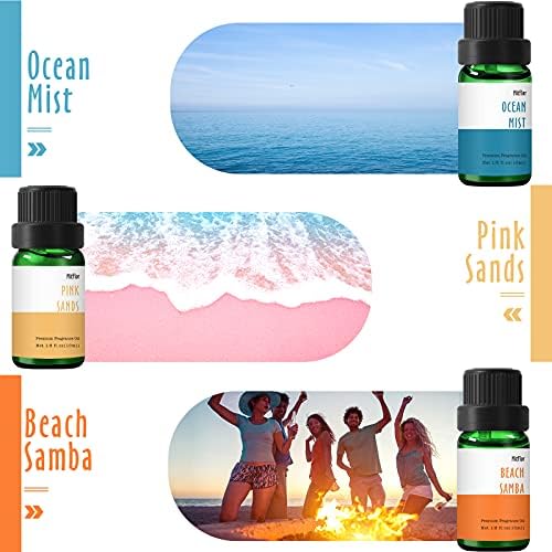 MitFlor Beach Fragrance Oils Set, 6x10ml for Diffuser & Candles - Image 3