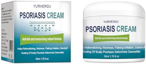 Soothing Psoriasis Cream 4 oz for Itch, Redness, and Flaking Relief