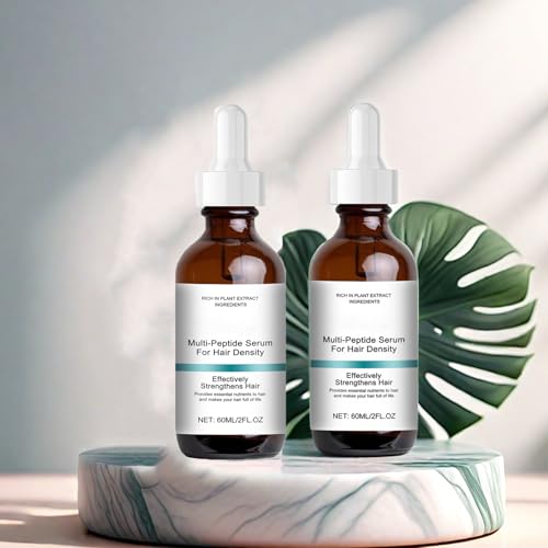 Multi-Peptide Hair Growth Serum for Thinning Hair (2pcs)