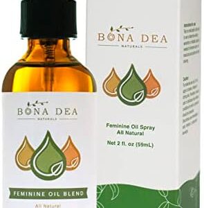 Natural Feminine Odor and Itch Relief Deodorant Spray 2 oz Size