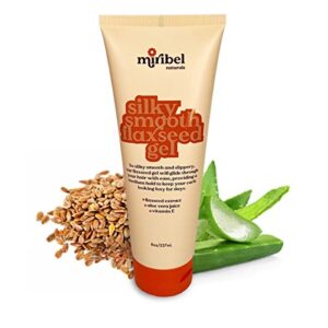 Naturals Flaxseed Gel for Curly Hair ? Medium Hold, Vegan