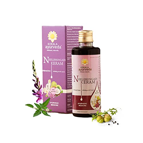 Neelibringadi Keram 200ml Hair Oil for Greying & Dandruff