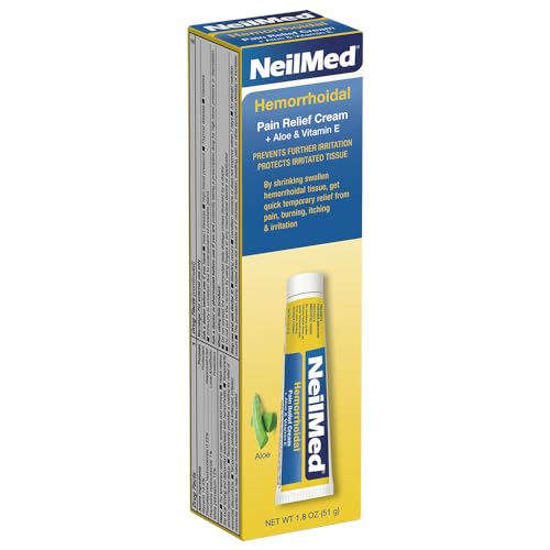 NeilMed Hemorrhoid Pain Relief Cream with Aloe & Vitamin E