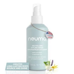 NEUMA Neu Volume Spray 6.7 oz, Heat Protectant, Fine Hair