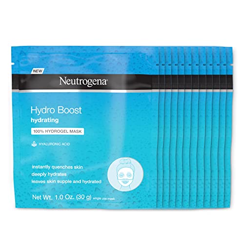 Neutrogena Hydro Boost Hydrogel Face Mask, 12 Pack
