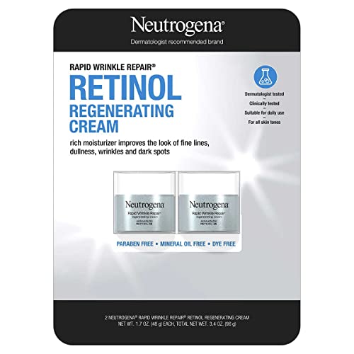 Neutrogena Retinol Anti-Aging Moisturizer Duo 3.4 oz New Condition