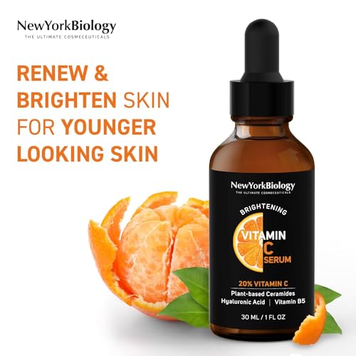 New York Biology Vitamin C Serum with Hyaluronic Acid, 1 Fl oz - Image 4