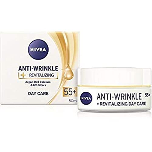 Nivea Anti-Wrinkle Day Cream 55+ with Argan Oil, 50ml