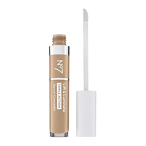 No7 Lift & Luminate Serum Concealer Light Medium 8ml - Image 2