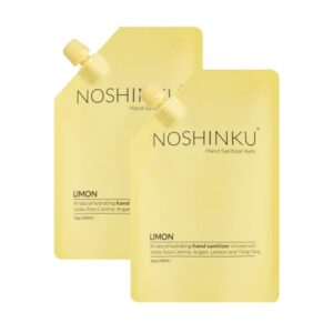 Noshinku Hand Sanitizer Refill Pouch, 200mL, Pack of 2
