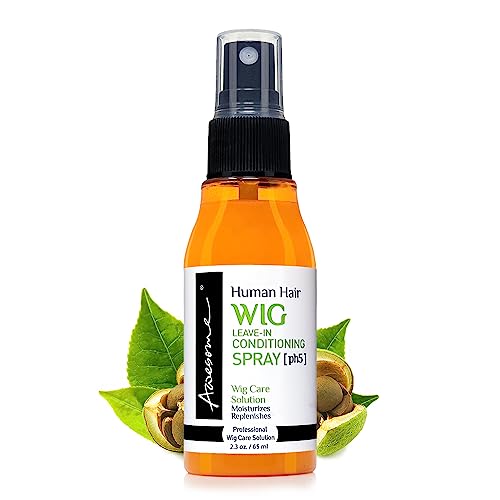 Nourishing 2.3 oz Leave-In Conditioner Spray for Human Hair Wigs - Moisturizing Formula
