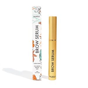 Nuele Brow Serum ? Promotes Growth & Conditions Brows 0.17 Fl Oz