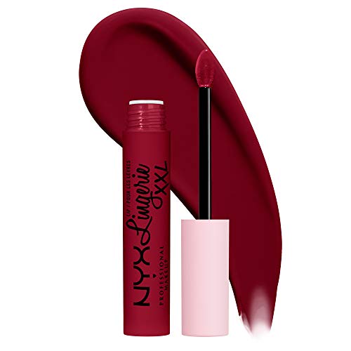 NYX Lip Lingerie XXL Matte Liquid Lipstick ? Sizzlin? Oxblood