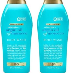 OGX Argan Oil Hydrating Body Wash, Pack of 2