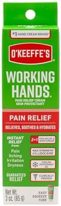 O?Keeffe?s 3oz Pain Relief Cream with Lidocaine & Peppermint