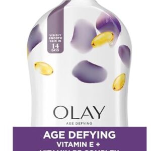 Olay Age Defying Body Wash, 30 fl oz, Vitamin E