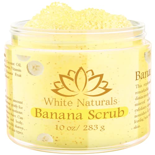 Organic Banana Scrub: Moisturizing, Exfoliating, Fights Stretch Marks