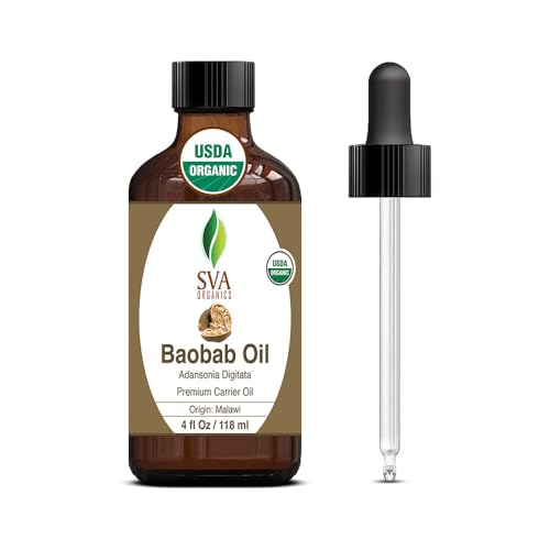 Organic Baobab Seed Oil 4 oz ? Cold Pressed Carrier Oil