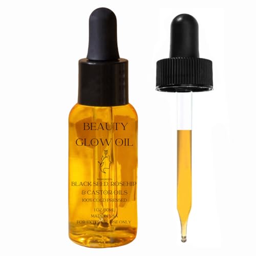 Organic Cold Pressed Anti-Aging Facial Oil Serum 1 Fl Oz