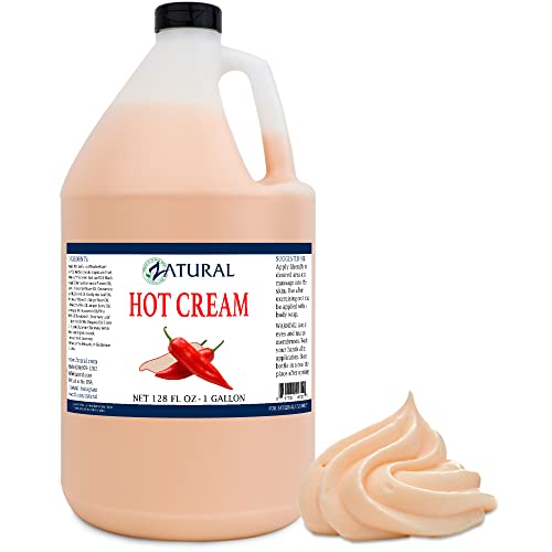 Organic Hot Cream for Cellulite, Muscle Rub & Weight Loss