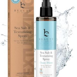 New Organic Sea Salt Spray for Natural Beach Waves and Volume 8oz