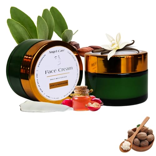 Organic Vegan Hydrating Face Cream for Sensitive Dry Skin