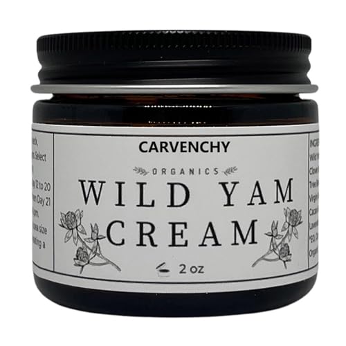 Organic Wild Yam Cream for Hormone Balance and Skin Moisturization 60g