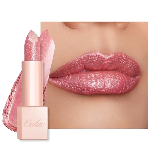 Oulac PG03 Pink Jewel Shimmer Lip Balm ? Vegan & Hydrating