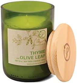 Paddywax 8oz Thyme & Olive Leaf Soy Candle