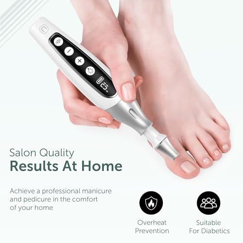 PediLux Pro Cordless Nail Drill & Pedicure Kit - Image 5