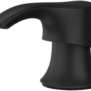 Pfister SoloTilt Matte Black Soap Dispenser, 16-Ounce