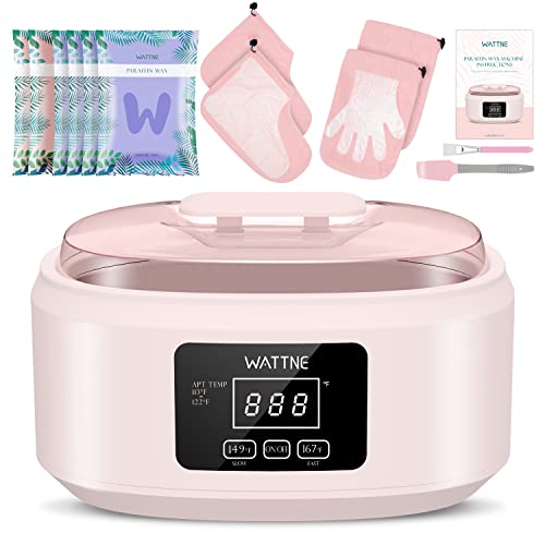 Pink Paraffin Wax Warmer for Hands and Feet