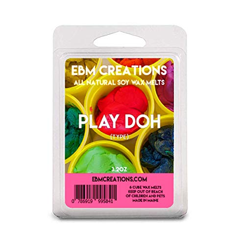 Play Doh Soy Wax Melts ? 3.2oz, Eco-Friendly, Handmade