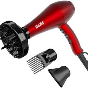 1875W Ceramic Infrared Hair Dryer for Fast Drying and Professional Styling